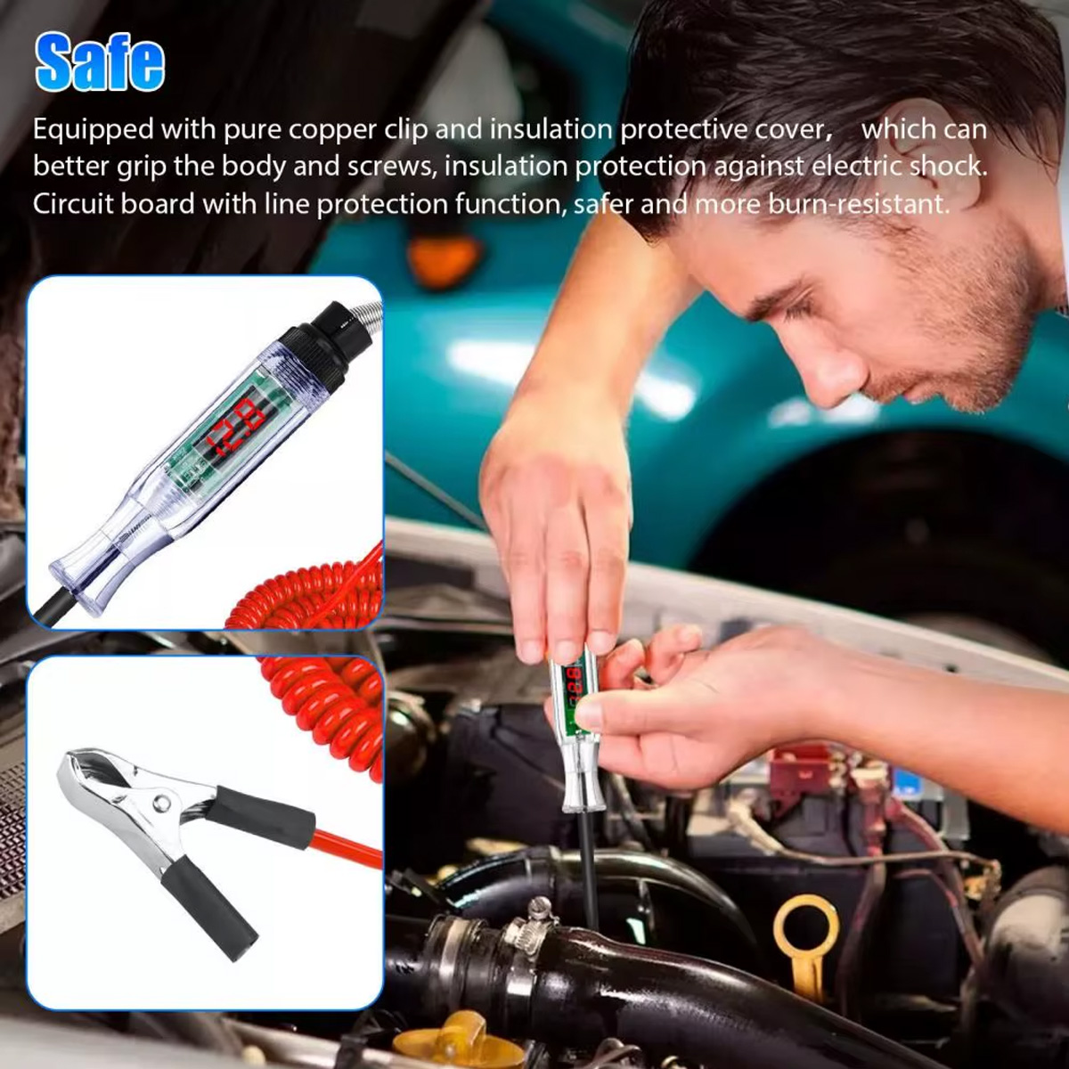 YONGRUN 1PC Automotive Voltage - đánh giá và giá Car Diagnostic Tool