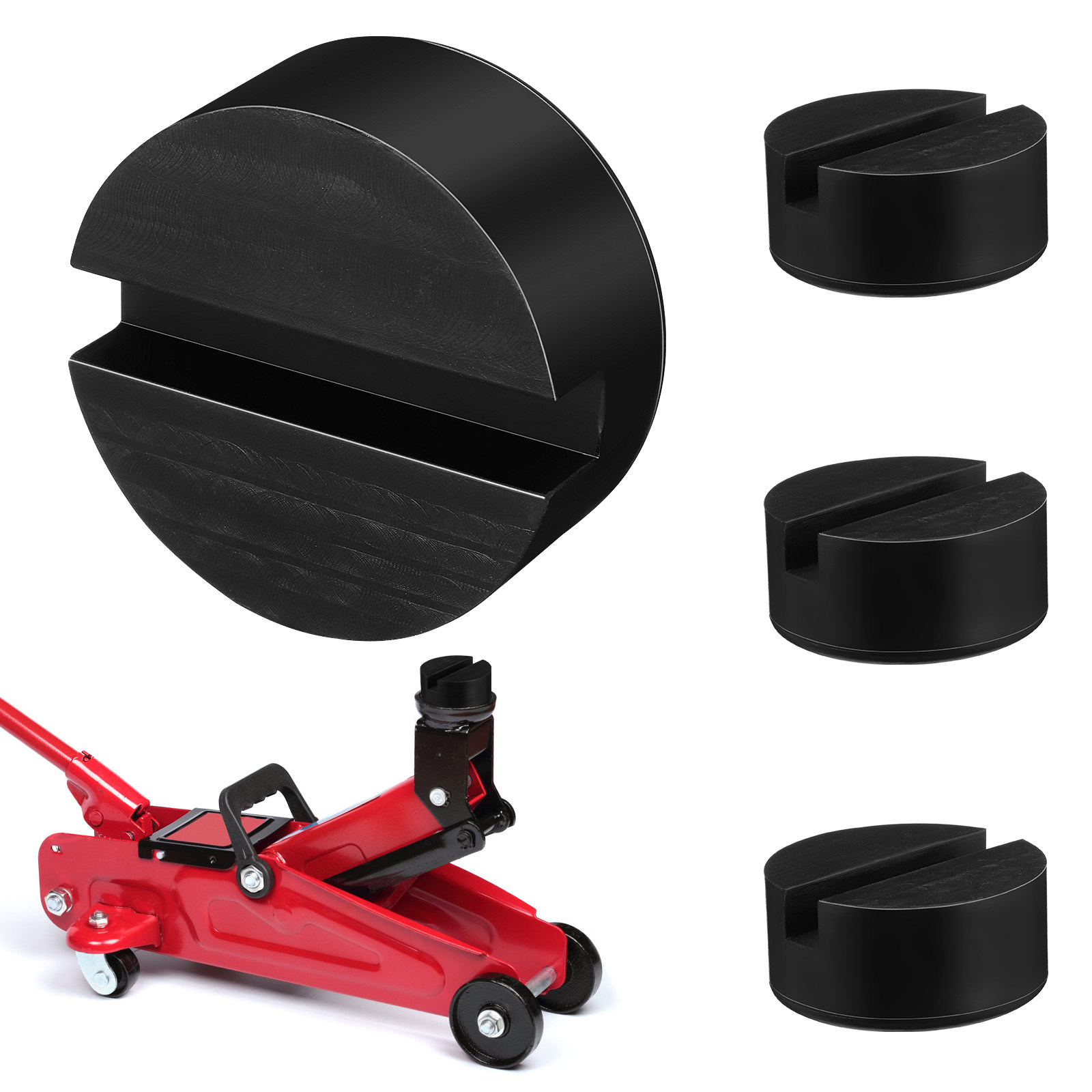 4 Pcs Rubber Blocks Jack Stand - đánh giá và giá Car Jack