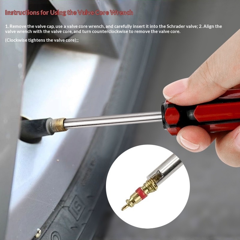 Tire Valve Core Wrench Screwdr - đánh giá và giá Car Repair Tools