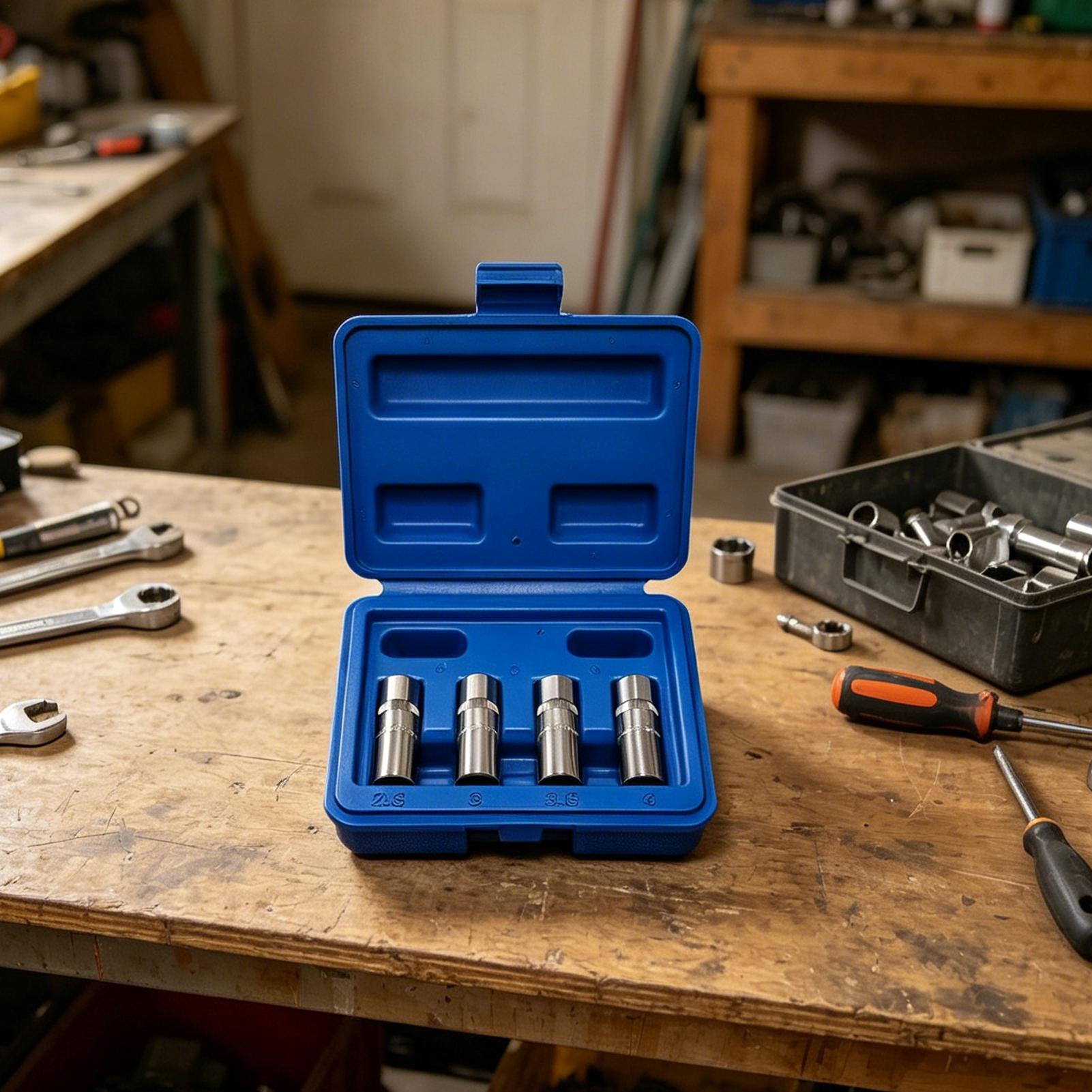 Extractor Set 4 Pieces 1/4Inch - đánh giá và giá Socket Set