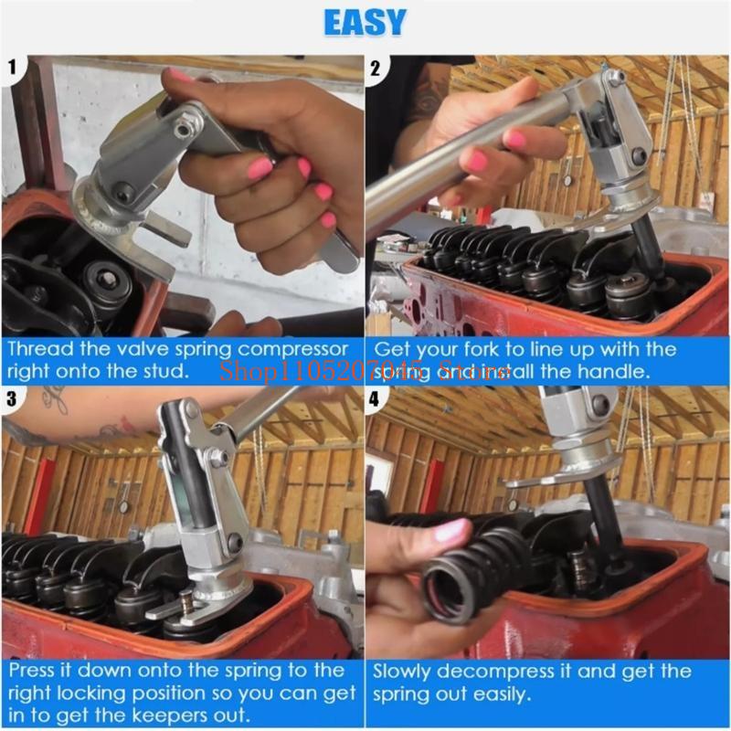 37cd 66784 Studs Gắn Máy nén l - đánh giá và giá Spring Compressor Tool