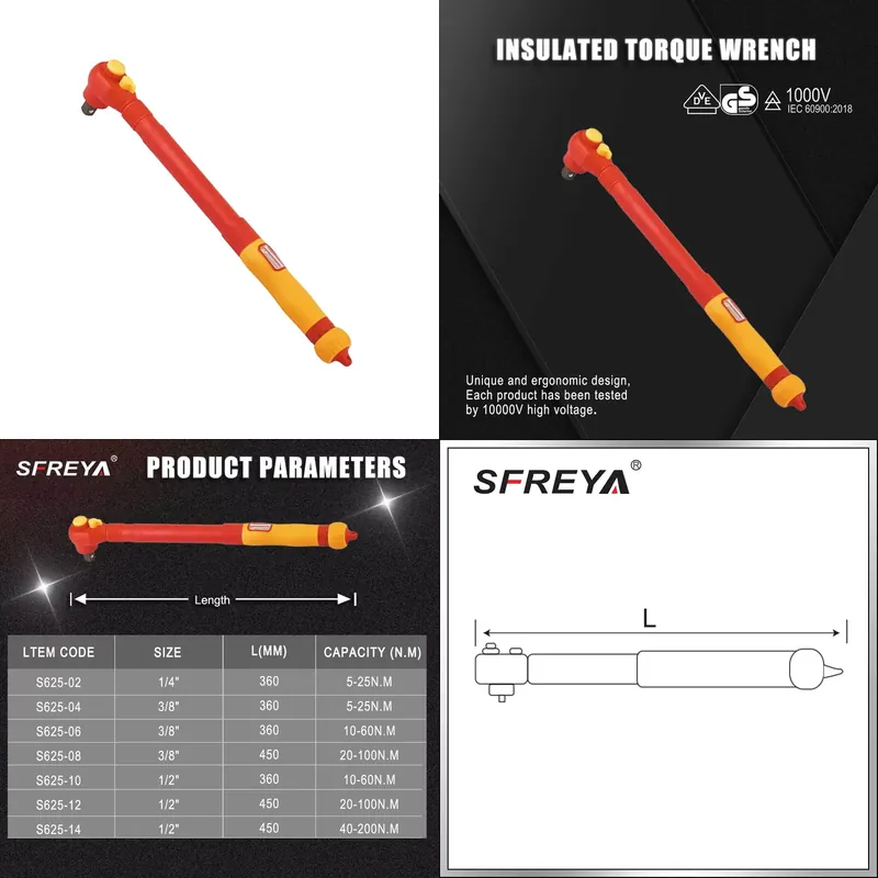 2026 hot sale for SFREYA S625  - đánh giá và giá Torque Wrench
