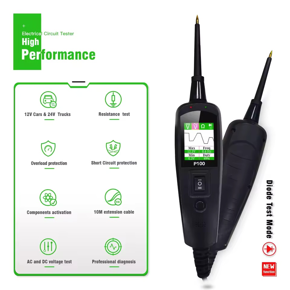 TopDiag P100 2M Car Electrical - đánh giá và giá Car Diagnostic Tool